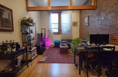 Furnished one-bedroom apartment in Brooklyn, New York available for sublease.